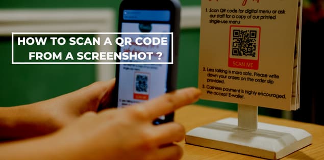 How to Scan a QR Code From a Screenshot?